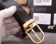 Perfect Replica Montblanc Gold Buckle All Black Leather Belt (6)_th.jpg